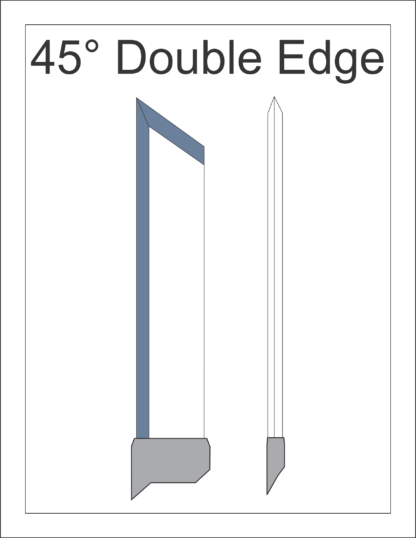 Image of 45 degree Double Edge Diamatrix Diamond Knife