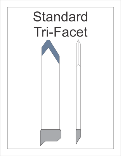 Image of Standard Tri-Facet Diamatrix Diamond Knife