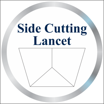 Side Cutting Lancet Suture Needle