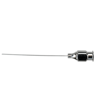 McIntyre Lacrimal Cannula, 23g, Curved, .3mm Dual