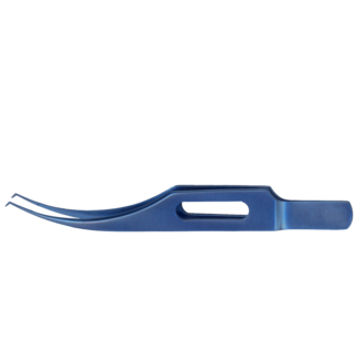 Gills-Colibri Utility Forceps, Flat handle with oval cutout, Titanium