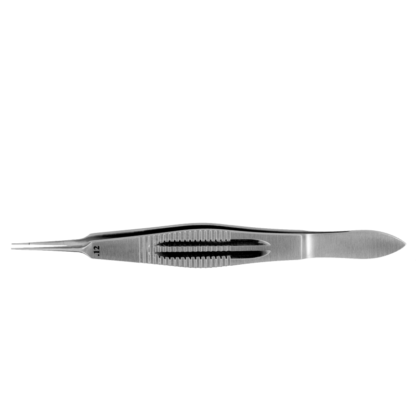 Sanders-Castroviejo Suturing Forceps, .12mm x 5.5mm, Heavy straight, Stainless