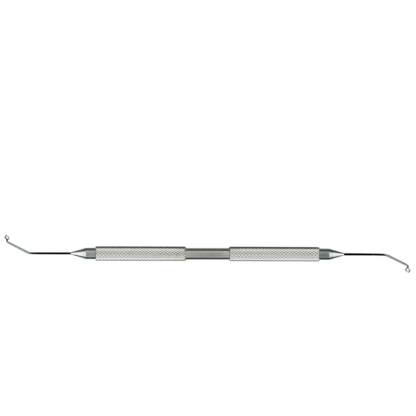 Shepherd Capsule Polishing Curette, Double sided, Right and Left